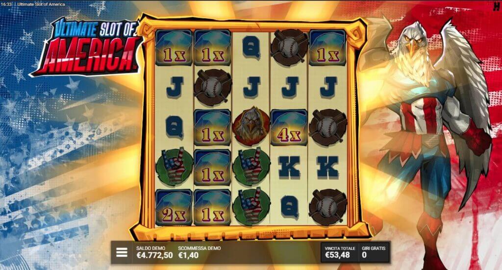 La slot machine online Ultimate Slot of America
