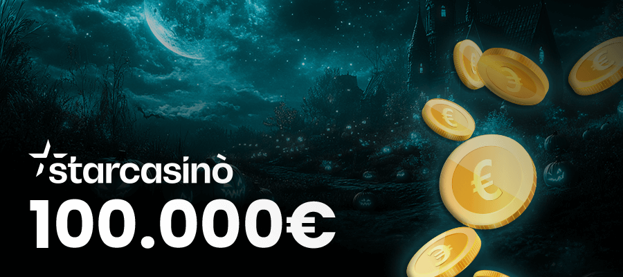 Colpo grosso ad Halloween: 100.000€ vinti su StarCasinò