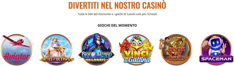 Giochi Vincitu Casino