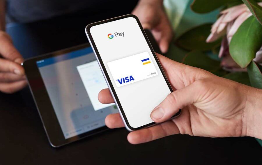 Pagamento VISA con mobile