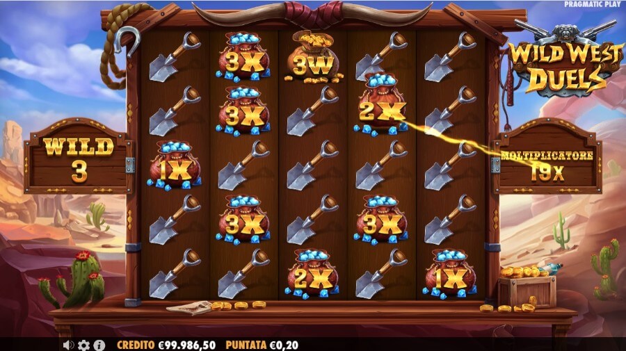 Funzione speciale di Wild West Duels