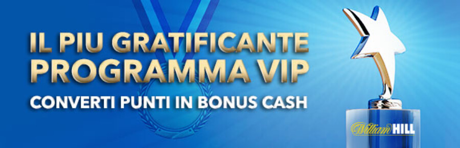 Programma VIP per il poker - William Hill
