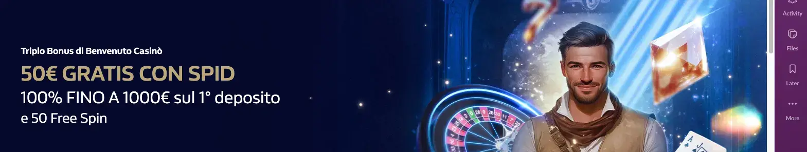 Bonus benvenuto di Williamhill.it