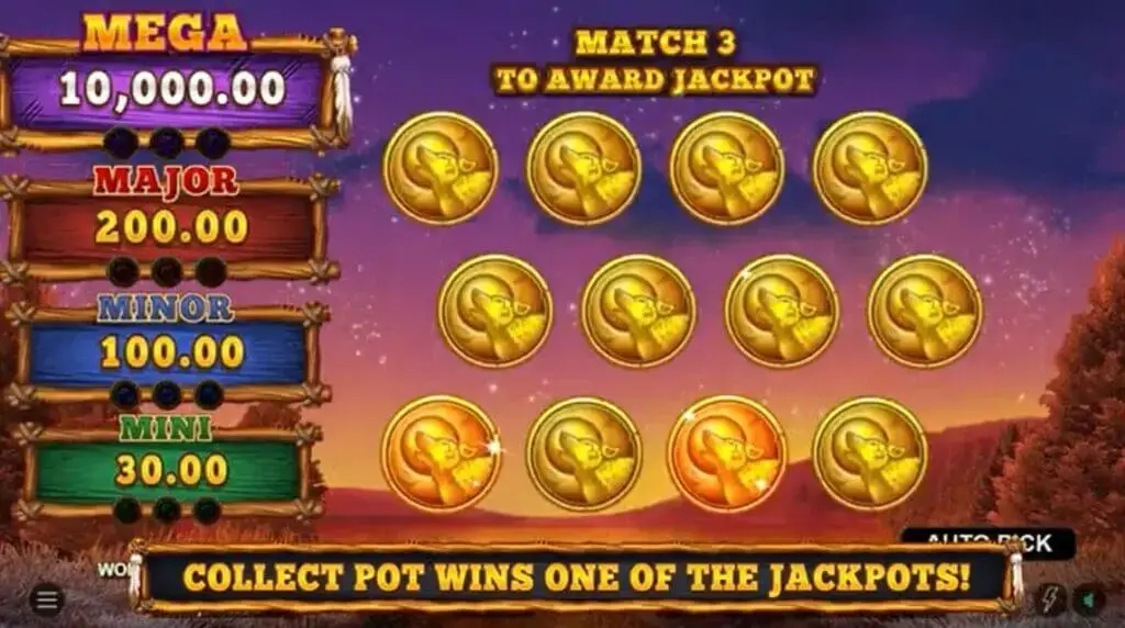 Funzione bonus della slot Wolf Blaze Megaways